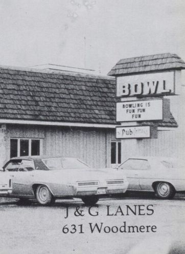 J&G Lanes (T.C. Recreation) - 1976 Tc High School Yearbook Ad (newer photo)